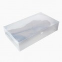 Set cajas para botas transparent box  de la caja contenedor organizador BOTAS