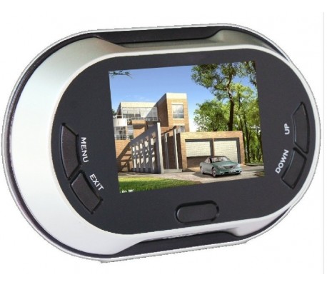 Cámara mirilla pantalla digital registros de...