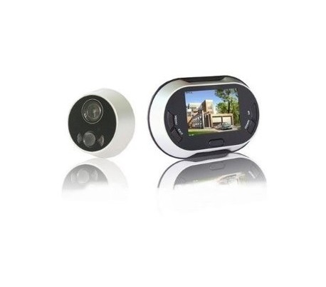 Cámara mirilla pantalla digital registros de...