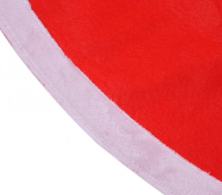 3035 Mantel navideño de 143cm con motivo de PAPA NOEL (redondo)