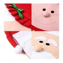 3037 Set de 2 fundas para silla con motivo de Papa y Mama Noel con detalles  3037 Set de 2 fundas para silla con motivo de Papa y Mama Noel con detalles