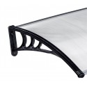 003452 Toldo de policarbonato para exterior 90x120cm
