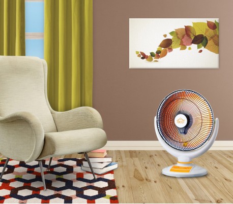 SA9670 Estufa oscilante DCG de cuarzo con reflector de aluminio - 1000W