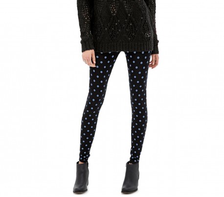 208041 Pack 3 leggings térmicos con lunares mod Kristal con interior de felpa