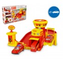 103623  Cuartel  garaje de Bomberos Playset 3 coches oficiales accesorios y adhe