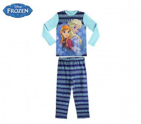 1719 Pijama de algodón para niñas con motivo Frozen (4 a 8 años)