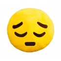 557315 Almohada emoticono motivo cara Triste de 30 cm ø