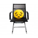 557315 Almohada emoticono motivo cara Triste de 30 cm ø