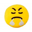 557315 Almohada emoticono motivo cara Indignada de 30 cm ø