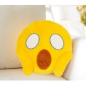557315 Almohada emoticono motivo cara Sorprendida de 30 cm ø