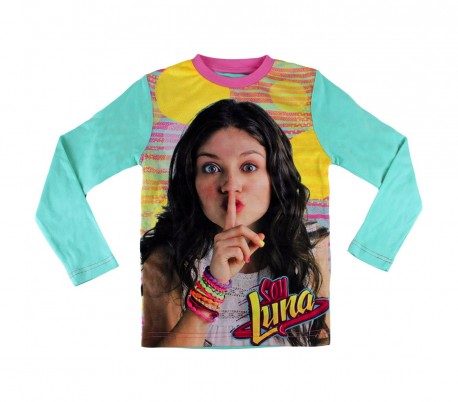 1719 Pijama de algodón para niñas con motivo Soy Luna(6 a 12 años)