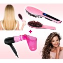 Set de peine iónico + difusor para secador para ondular el pelo 