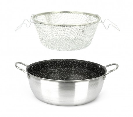 000069 Sartén de aluminio recubrimiento antiadherente NAPOLEON de 30 cm