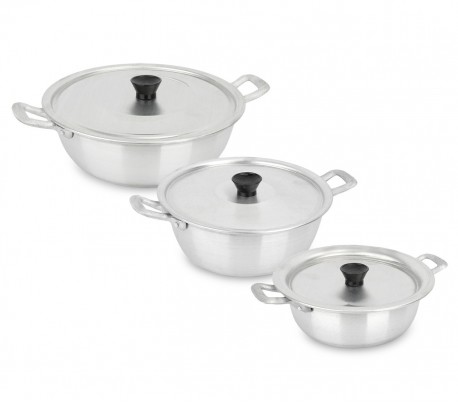 00746 Olla con orificios de aluminio NAPOLEON de 24 cm 