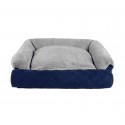 Cama suave para mascostas extensible doble función 112x55x18 cm Cama suave para mascostas extensible doble función 112x55x18 cm
