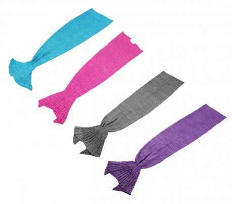 3402 Manta con forma de cola de sirena 180x100 cm