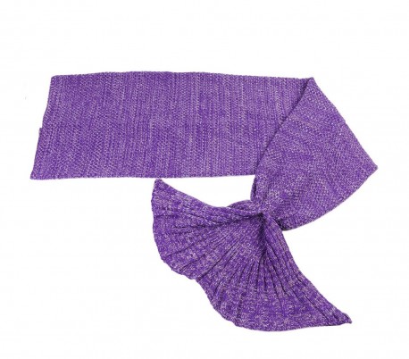 3402 Manta con forma de cola de sirena 180x100 cm