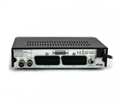 DEC 549 TDT DVB-T para anchos de banda VHF y UHF doble EUROCONECTOR Majestic
