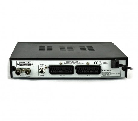 DEC 540N TDT DVB-T  para anchos de banda VHF y UHF doble EUROCONECTOR Majstic