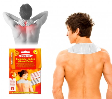 626572 Pack 2 parches de calor terapéutico térmico natural para la zona cervical