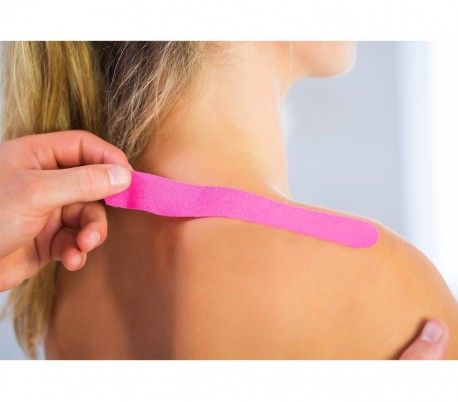 626657 Set de 4 parches Kinesiología para cuello nuca y espalda