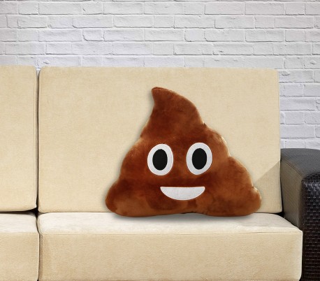 557317B Cojín almohada emoji mod.CACA 38 x 34cm Emoticonos