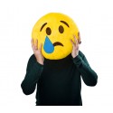 557317A Cojín emoticono almohada mod.Cara llorando 34 cm 