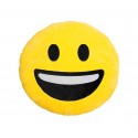 557316 Cojín emoji giño ojo color amarillo ø 34 cm emoticono