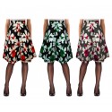61350 3 Set de 3 faldas mod.Rosemary años 50 estampado de flores