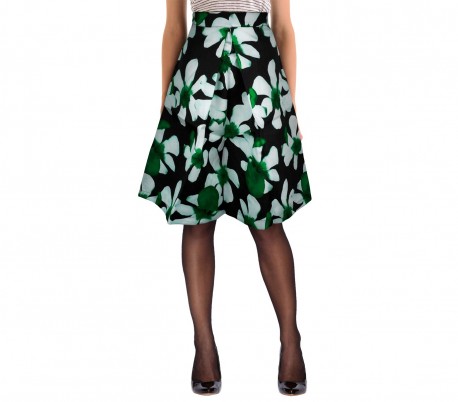 61350 3 Set de 3 faldas mod.Rosemary años 50 estampado de flores