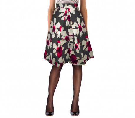 61350 3 Set de 3 faldas mod.Rosemary años 50 estampado de flores