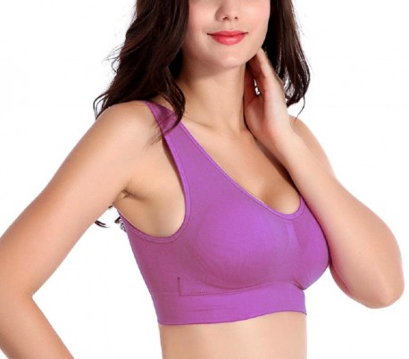 30005-12 Set 6 sujetadores deportivos moldeadores mod. MAGNOLIA copas de relleno