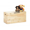 056493 Cajón madera de pino para almacenamiento de 14 mm 100x48x38 cm