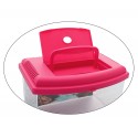 10636 Acuario de plástico rígido rectangular 5.5L con tapa 28x20x17 cm