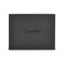 S09 Cartera negra para hombre CALVIN KLEIN de piel con porta monedas
