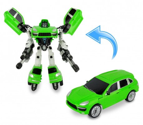 37749 Power robot transformable en coche con armas en dos colores