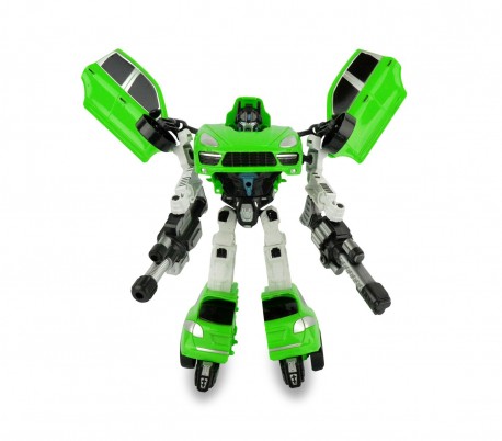 37749 Power robot transformable en coche con armas en dos colores