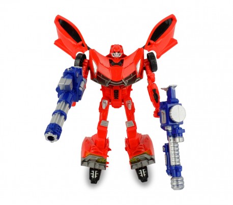 37749 Power robot transformable en coche con armas en dos colores