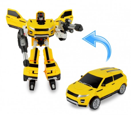 37749 Power robot transformable en coche con armas en dos colores