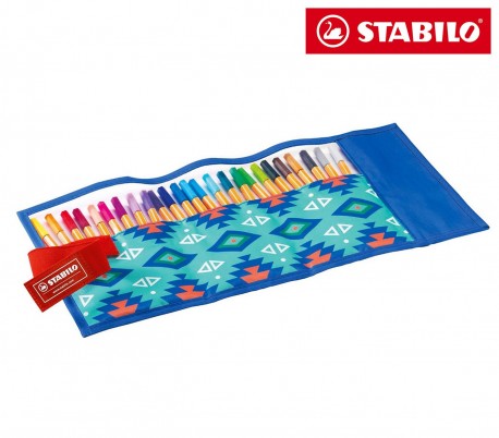 Set 25 rotuladores punta fina de  0,4 mm STABILO point88 8825-061