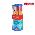 Set 25 rotuladores punta fina de  0,4 mm STABILO point88 8825-061