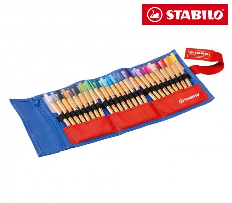 Set 25 rotuladores punta fina de  0,4 mm STABILO point88 8825-061