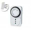 Base temporizador programable analógica 16 A 3500 Watt TP3001-1