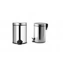 Set de 3 cubos de basura aluminio 3 - 5 - 12 LT 