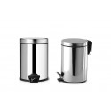 Set de 3 cubos de basura aluminio 3 - 5 - 12 LT 