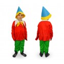 619564 Disfraz de carnaval motivo PINOCHO (3 a 12 años)