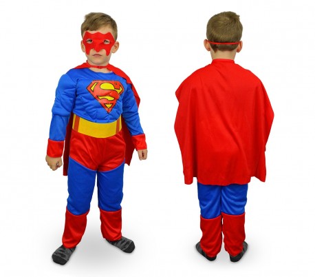 537660 Disfraz de carnaval motivo SUPERHEROE (3 a 12 años)