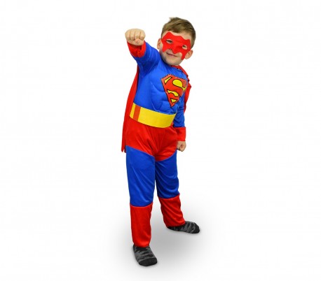 537660 Disfraz de carnaval motivo SUPERHEROE (3 a 12 años)