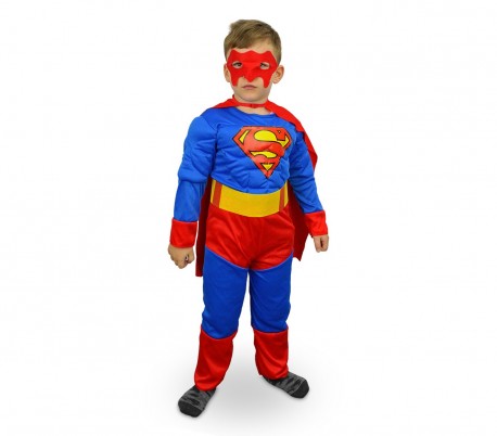 537660 Disfraz de carnaval motivo SUPERHEROE (3 a 12 años)
