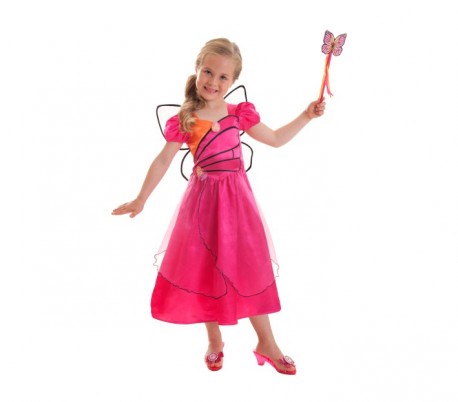 546379 Disfraz de carnaval motivo BARBIE MARIPOSA (3 a 10 años)